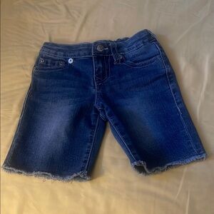True Religion Kids Denim Shorts - Blue Sz 5 unisex